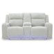Broad Cove Alloy 78" Zero Gravity Power Reclining Loveseat with USB Charging and LED