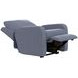 Lullaby Denim Auto Glide Power Recliner with Power Headrest and USB Charging