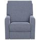 Lullaby Denim Auto Glide Power Recliner with Power Headrest and USB Charging