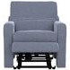 Lullaby Denim Auto Glide Power Recliner with Power Headrest and USB Charging