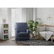 Lullaby Denim Auto Glide Power Recliner with Power Headrest and USB Charging