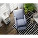 Lullaby Denim Auto Glide Power Recliner with Power Headrest and USB Charging