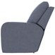Lullaby Denim Auto Glide Power Recliner with Power Headrest and USB Charging