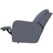 Lullaby Denim Auto Glide Power Recliner with Power Headrest and USB Charging