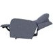 Lullaby Denim Auto Glide Power Recliner with Power Headrest and USB Charging