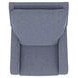 Lullaby Denim Auto Glide Power Recliner with Power Headrest and USB Charging