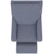 Lullaby Denim Auto Glide Power Recliner with Power Headrest and USB Charging