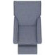 Lullaby Denim Auto Glide Power Recliner with Power Headrest and USB Charging