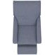 Lullaby Denim Auto Glide Power Recliner with Power Headrest and USB Charging