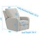 Lullaby Pebble Auto Glide Power Recliner with Power Headrest and USB Charging