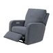 Lullaby Denim Auto Glide Power Recliner with Power Headrest and USB Charging