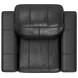 Ferrara Black Leather Zero Gravity Power Recliner with Power Headrest and USB Charging