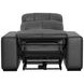 Ferrara Black Leather Zero Gravity Power Recliner with Power Headrest and USB Charging