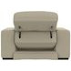 Ferrara Smoke Leather Zero Gravity Power Recliner with Power Headrest and USB Charging