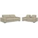 Ferrara Smoke Leather Zero Gravity Power Reclining Living Room Set with Power Headrest and USB Charging