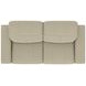 Ferrara Smoke Leather 93" Zero Gravity Power Reclining Sofa with Power Headrest and USB Charging