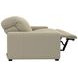 Ferrara Smoke Leather 93" Zero Gravity Power Reclining Sofa with Power Headrest and USB Charging