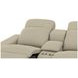 Ferrara Smoke Leather 87" Zero Gravity Power Reclining Console Loveseat with Power Headrest and USB Charging