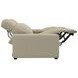 Ferrara Smoke Leather 87" Zero Gravity Power Reclining Console Loveseat with Power Headrest and USB Charging
