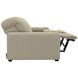 Ferrara Smoke Leather 87" Zero Gravity Power Reclining Console Loveseat with Power Headrest and USB Charging