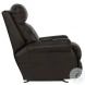 Vito Cocoa Rocker Power Recliner with Power Headrest And Lumbar