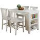 Madaket Off White 5 Piece Counter Height Dining Set