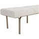 Nuvella Hailey Moon Upholstered 60" Accent Bench
