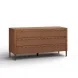 Oodle Walnut 6 Drawer Dresser