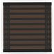 Pinstripe Dark Chocolate and Rich Walnut Occasional Table Set