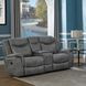 Conrad Gray Reclining Loveseat