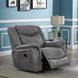 Conrad Gray Glider Recliner