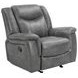 Conrad Gray Glider Recliner