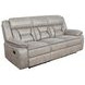 Greer Taupe Reclining Sofa