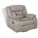 Greer Taupe Swivel Glider Recliner