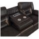 Greer Dark Brown Reclining Sofa