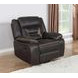 Greer Dark Brown Swivel Glider Recliner