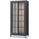 Todays Tradition Blacksmith Sliding Door Display Cabinet