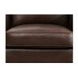 Arden Chestnut Leather Upholstered Accent Chair