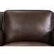 Arden Chestnut Leather Upholstered Accent Chair