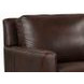 Arden Chestnut Leather Upholstered Accent Chair