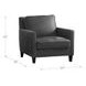 Arden Quartz Leather Upholstered Accent Chair