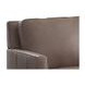 Arden Taupe Leather Upholstered Accent Chair