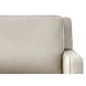 Arden Vanilla Leather Upholstered Accent Chair
