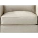 Arden Vanilla Leather Upholstered Accent Chair