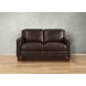 Arden Chestnut Leather 60" Loveseat