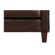 Arden Chestnut Leather 60" Loveseat
