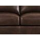 Arden Chestnut Leather 60" Loveseat