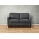 Arden Quartz Leather 60" Loveseat