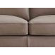 Arden Taupe Leather 60" Loveseat