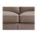 Arden Taupe Leather 60" Loveseat